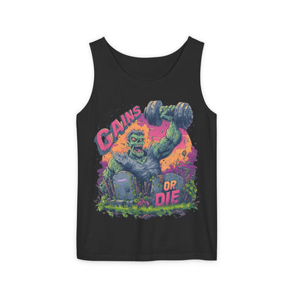 GAINS OR DIE TANK