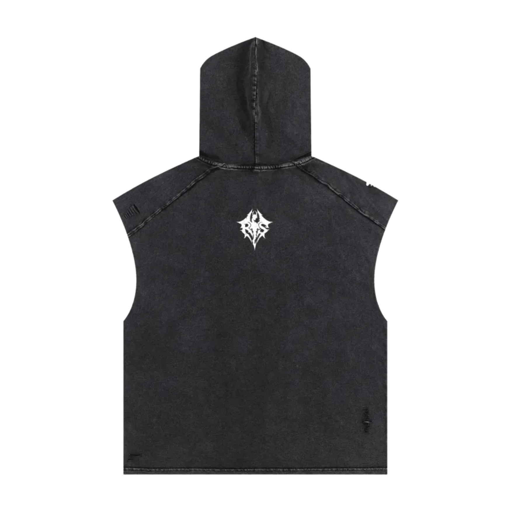 REMAIN CUTOFF HOODIE